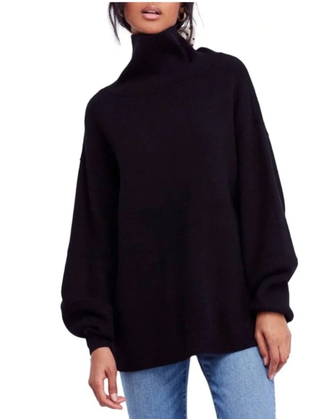 Free People Slightly Structured Tunic Sweater